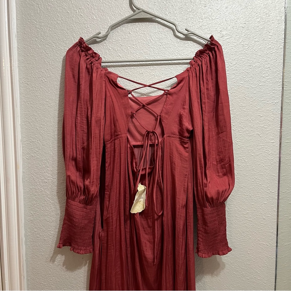 Altar’d State Open-back Tie Dress